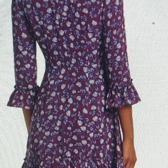 Eliza J Jewel Neck A-Line Dress Size 8 - Picture 6 of 8